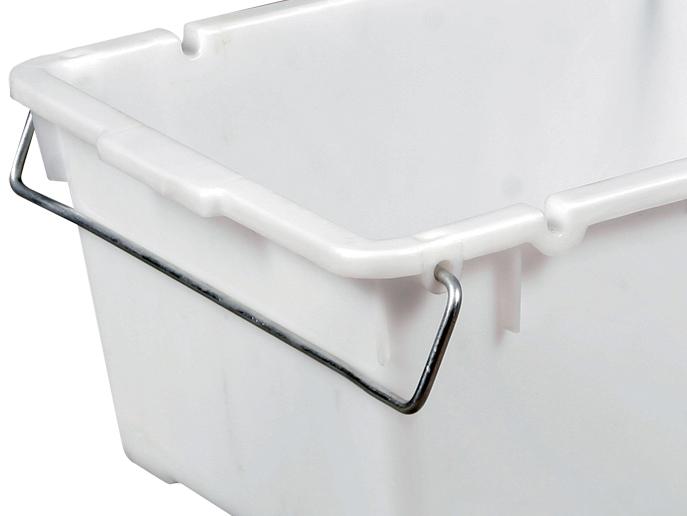 TS400翻轉套疊塑料周轉箱